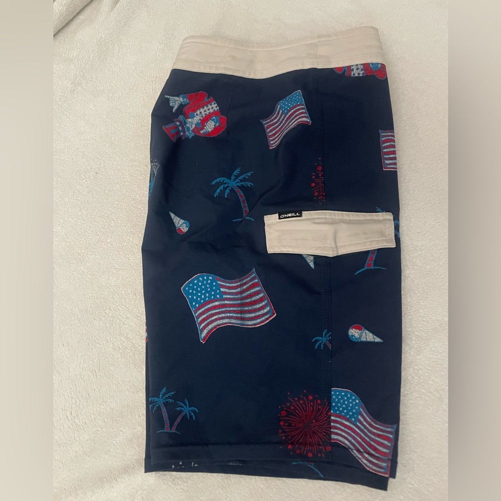 Boys Patriotic O’Neill board shorts